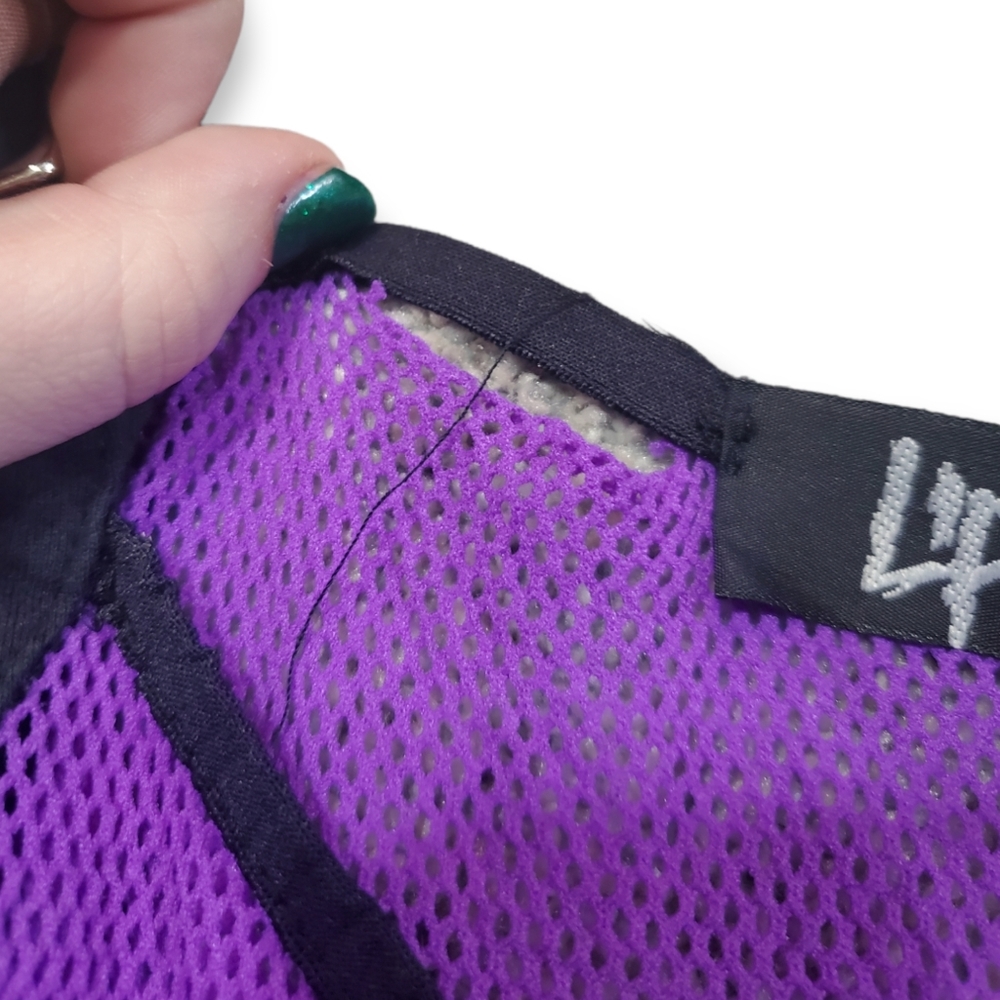 Lip Service Large Purple Mesh Tank Top - Picture 3 of 14